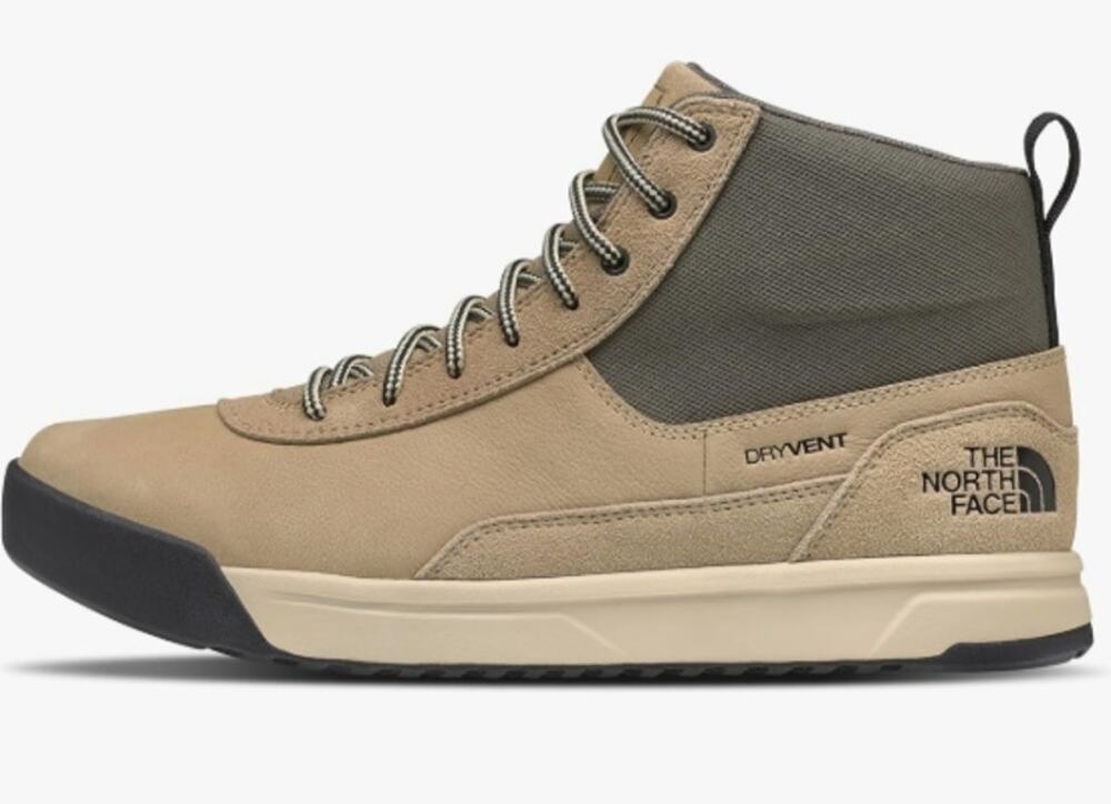 The North Face Larimer Mid WP Boots Khaki Stone Men's Size 9.5 New Box